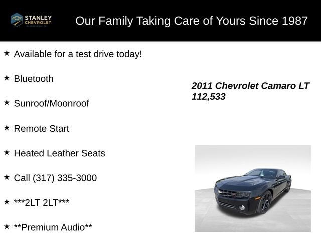 2011 Chevrolet Camaro 2LT