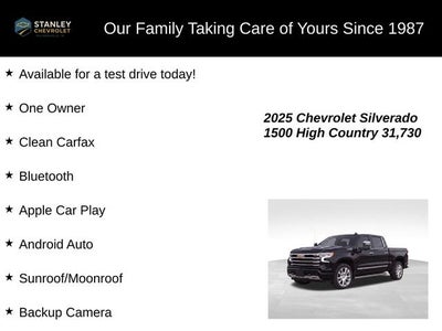 2025 Chevrolet Silverado 1500 High Country