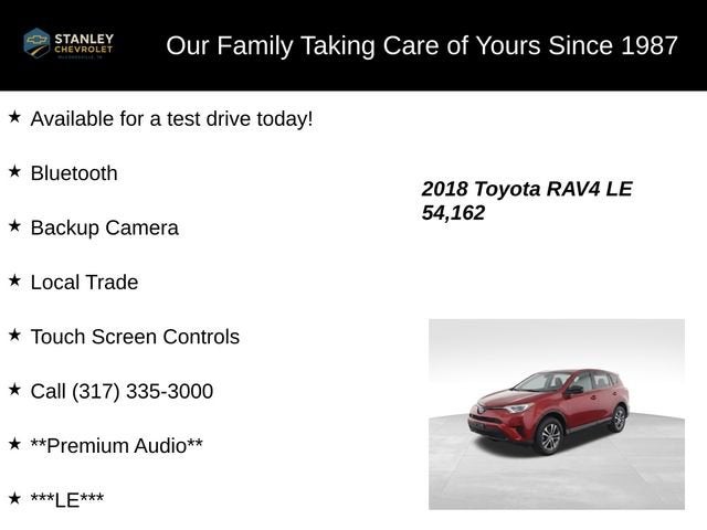 2018 Toyota RAV4 LE