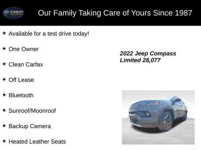 2022 Jeep Compass Limited