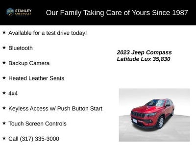 2023 Jeep Compass Latitude Lux