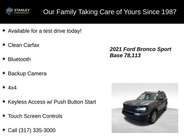 2021 Ford Bronco Sport Base