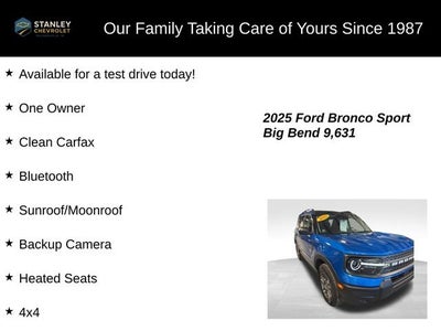2025 Ford Bronco Sport Big Bend