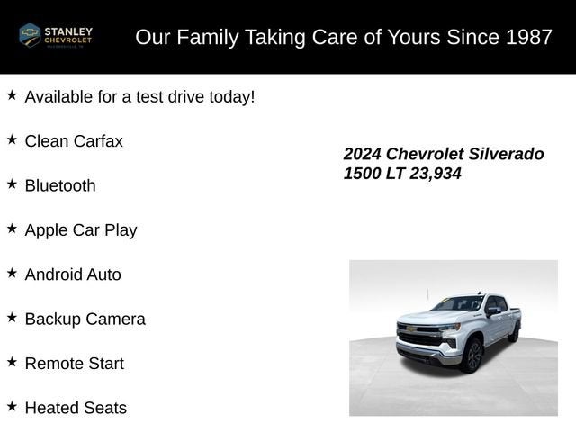 2024 Chevrolet Silverado 1500 LT (2FL)