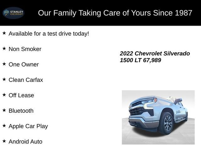 2022 Chevrolet Silverado 1500 LT (2FL)