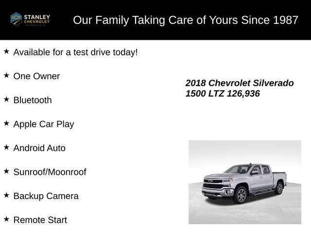 2018 Chevrolet Silverado 1500 LTZ