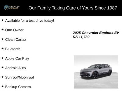 2025 Chevrolet Equinox EV RS