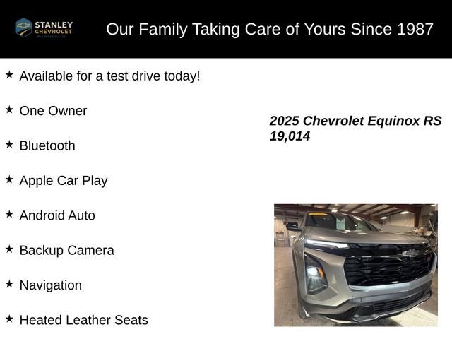 2025 Chevrolet Equinox RS