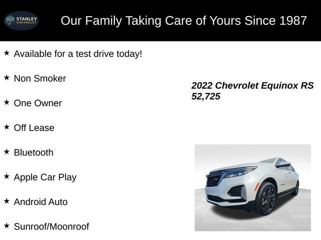 2022 Chevrolet Equinox RS