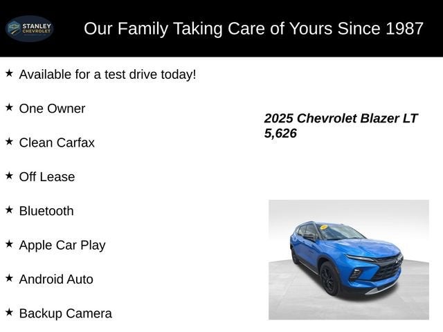 2025 Chevrolet Blazer 2LT