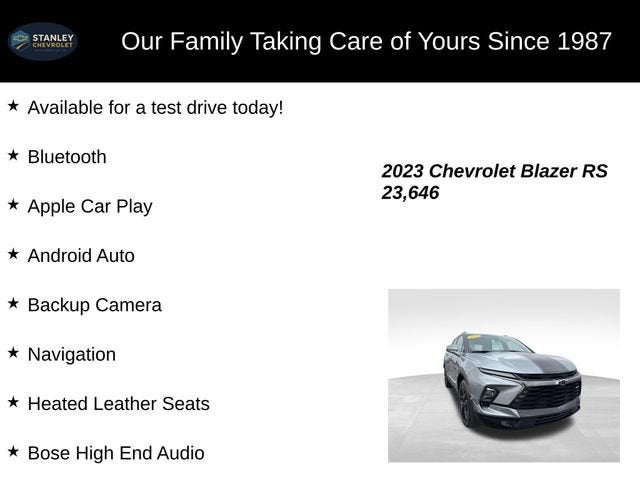 2023 Chevrolet Blazer RS