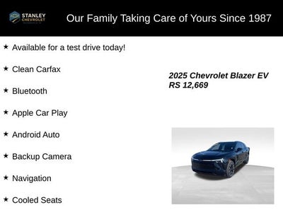 2025 Chevrolet Blazer EV RS