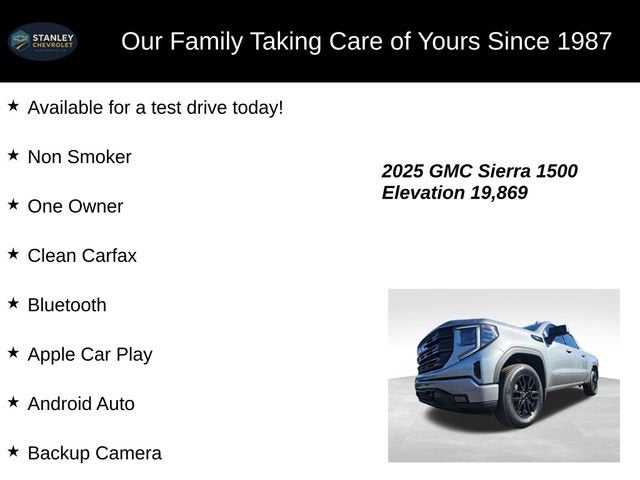 2025 GMC Sierra 1500 Elevation