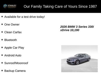 2026 BMW 3 Series 330i NA xDrive