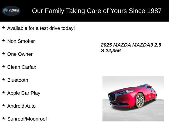 2025 Mazda Mazda3 Sedan 2.5 S Preferred