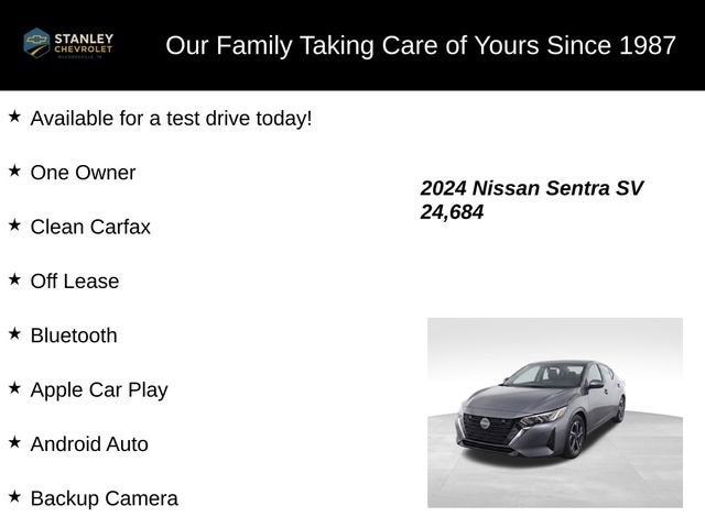 2024 Nissan Sentra SV