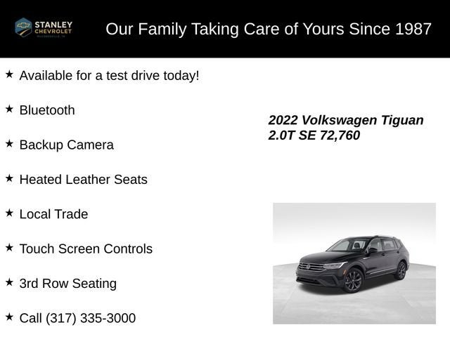 2022 Volkswagen Tiguan SE