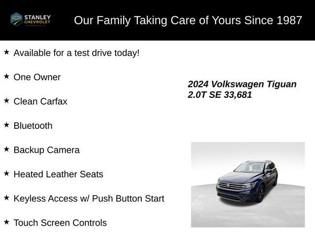 2024 Volkswagen Tiguan SE