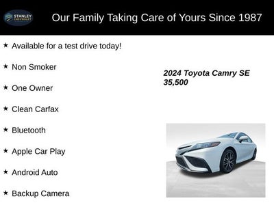 2024 Toyota Camry SE