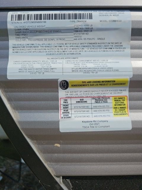 2022 KEYSTONE COLORADO Base