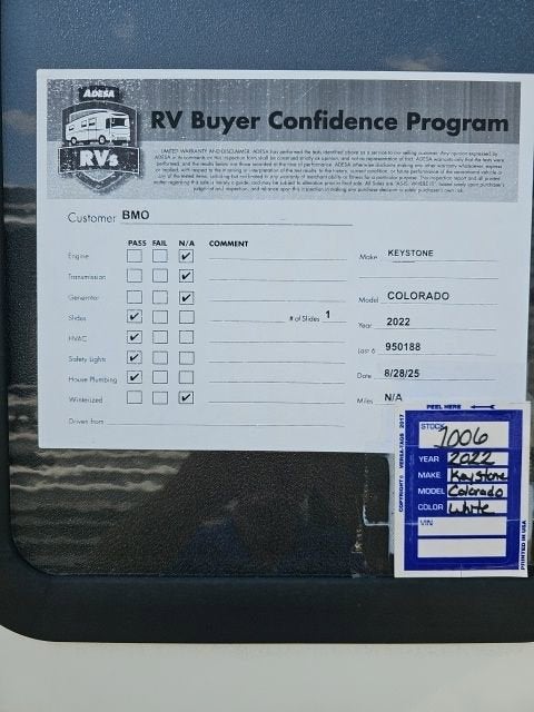 2022 KEYSTONE COLORADO Base