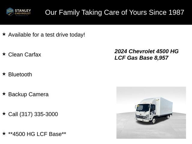 2024 Chevrolet Low Cab Forward 4500 HG 1WT