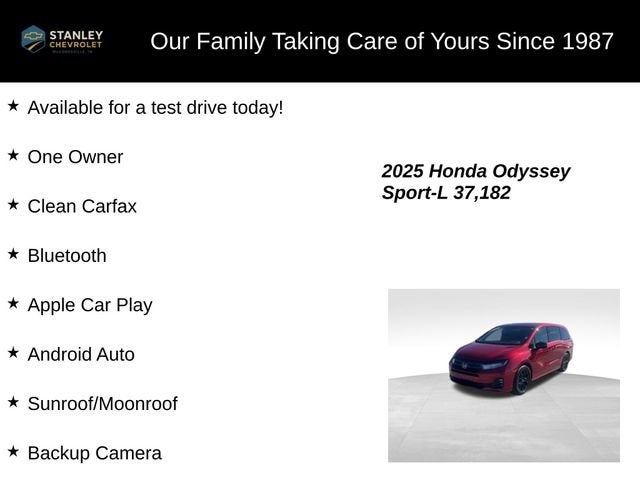 2025 Honda Odyssey Sport-L