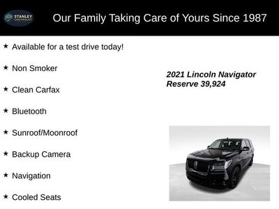 2021 Lincoln Navigator Reserve