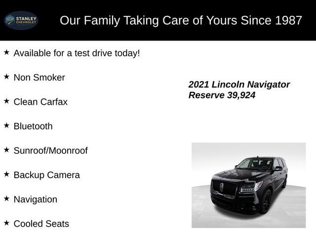 2021 Lincoln Navigator Reserve