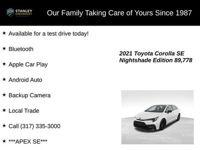 2021 Toyota Corolla SE