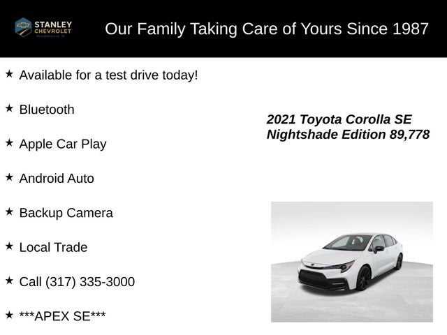 2021 Toyota Corolla SE