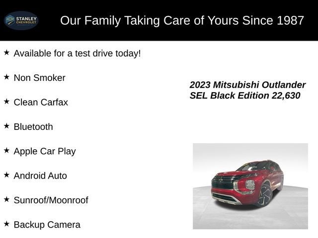 2023 Mitsubishi Outlander SEL