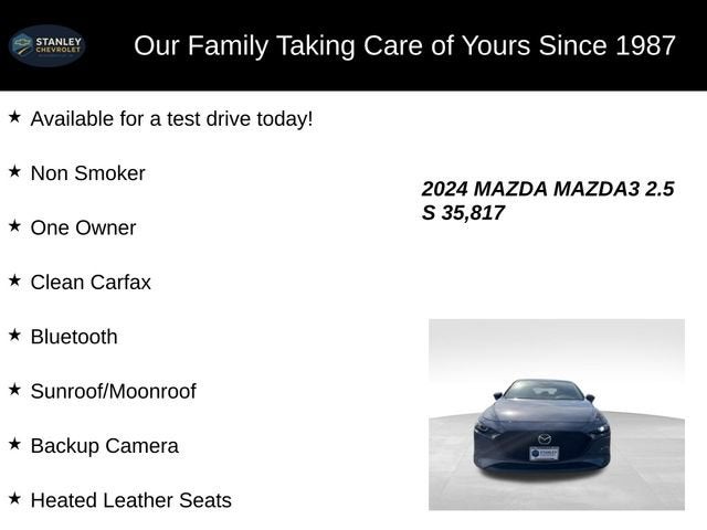 2024 Mazda Mazda3 Hatchback 2.5 S Carbon Edition