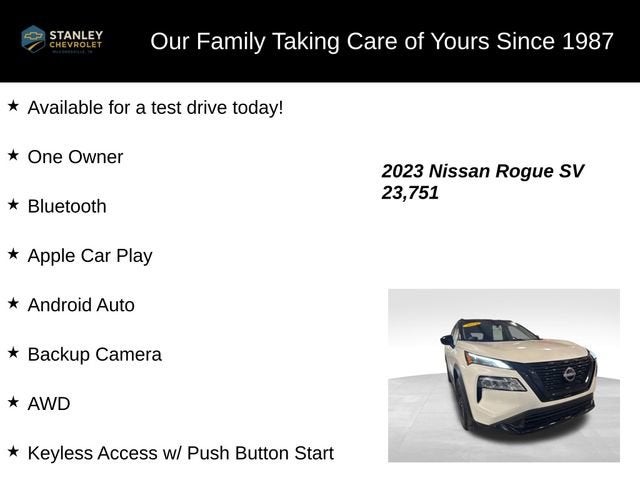 2023 Nissan Rogue SV