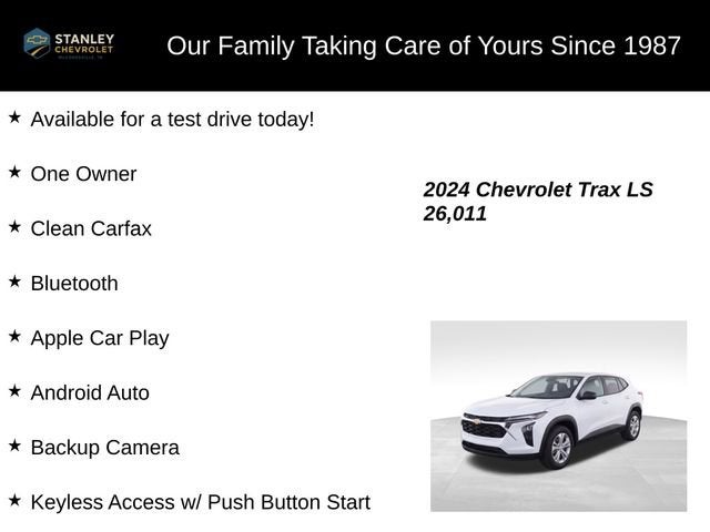 2024 Chevrolet Trax LS