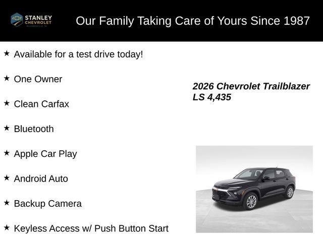 2026 Chevrolet Trailblazer LS