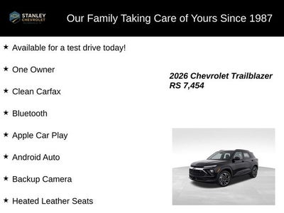 2026 Chevrolet Trailblazer RS