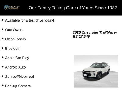 2025 Chevrolet Trailblazer RS