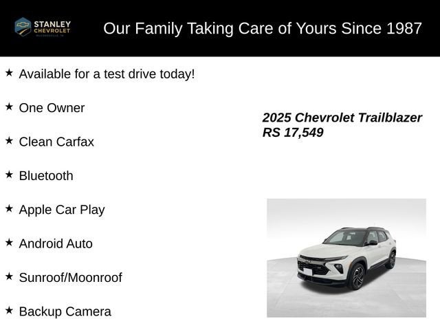 2025 Chevrolet Trailblazer RS