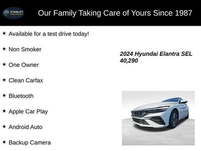 2024 Hyundai Elantra SEL