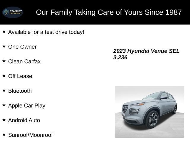 2023 Hyundai Venue SEL