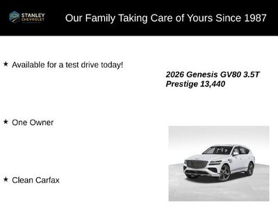 2026 Genesis GV80 3.5T Prestige