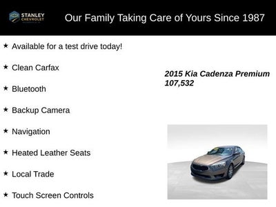 2015 Kia Cadenza Premium