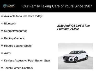 2020 Audi Q3 S line Premium