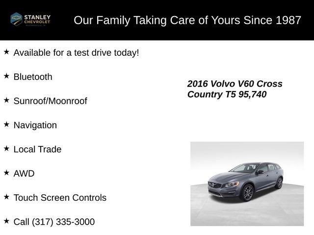 2016 Volvo V60 Cross Country T5